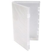 Clear VHS Tape Case - NO Hub